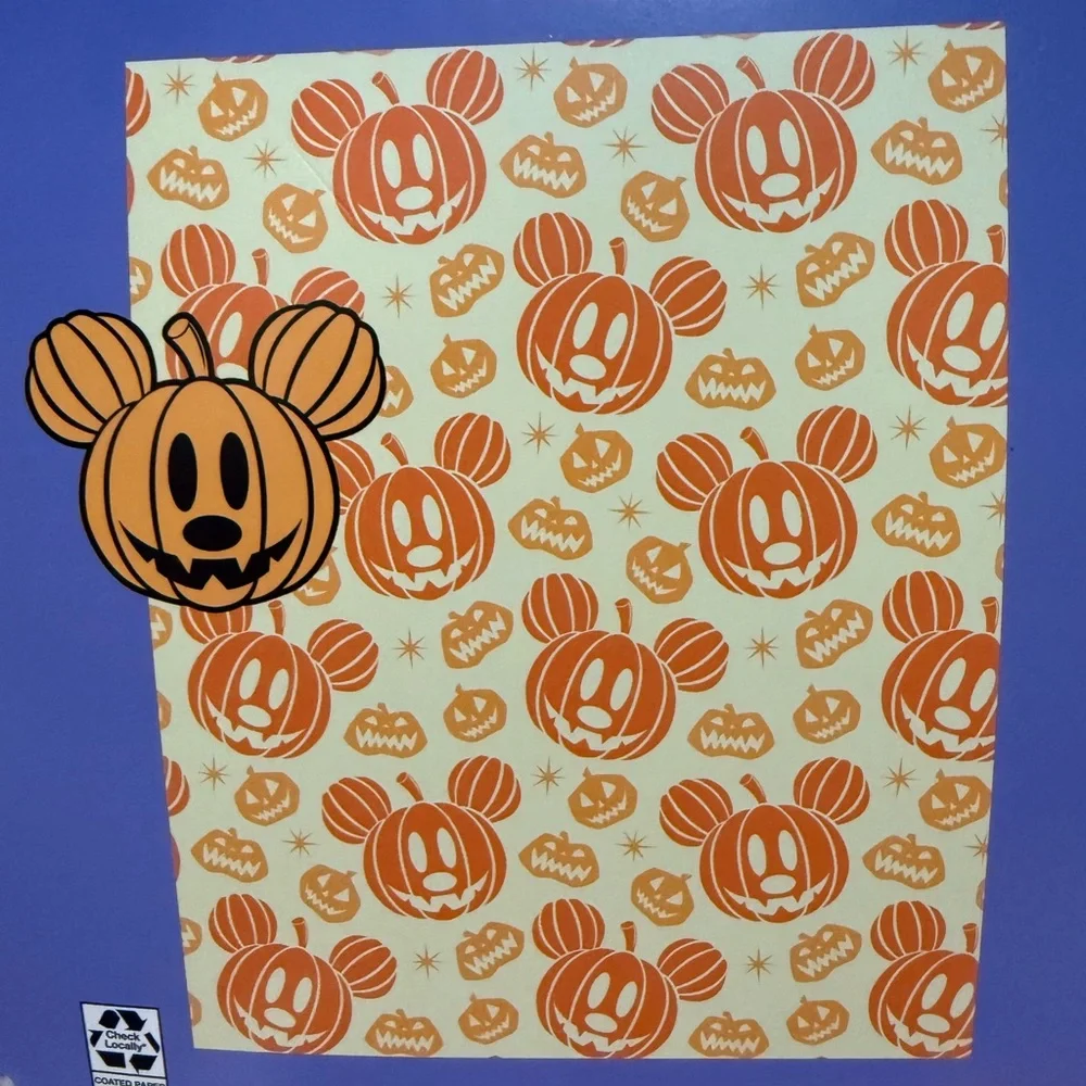 Disney Mickey Mouse Pumpkin Plush Throw Set